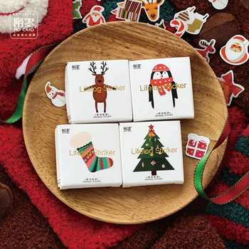 

Christmas Surprised Merry Christmas Decorative Stickers Scrapbooking Stick Label Diary Stationery Album Stickers