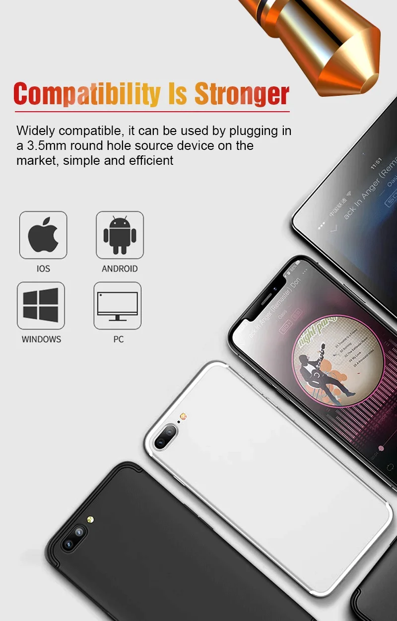 Hisomone Magnetic Wired Earbuds Headphones 3.5MM Metal In-Ear Headset HIFI Sport Earphones With Mic Stereo For iPhone Xiaomi