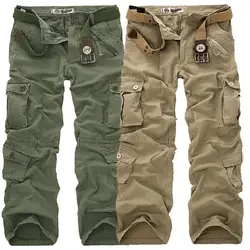 Новые тактические брюки-карго Для мужчин Для женщин штаны с несколькими карманами военные камуфляжные брюки мужской комбинезон брюки