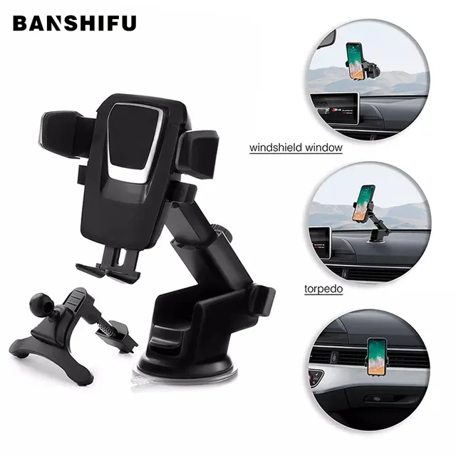 Best Offers 2 in 1 Universal Car Mobile Phone Air Vent Mount Holder + Windshield Stand With Long Arm Anti-skid Base for Iphone Samsung Best Offers 2 in 1 Universal Car Mobile Phone Air Vent Mount Holder + Windshield Stand With Long Arm Anti-skid Base for Iphone Samsung