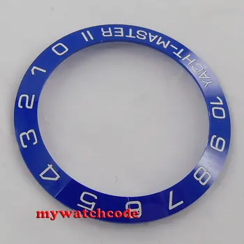 

42mm blue ceramic bezel insert for 44mm GMT mens watch Be2
