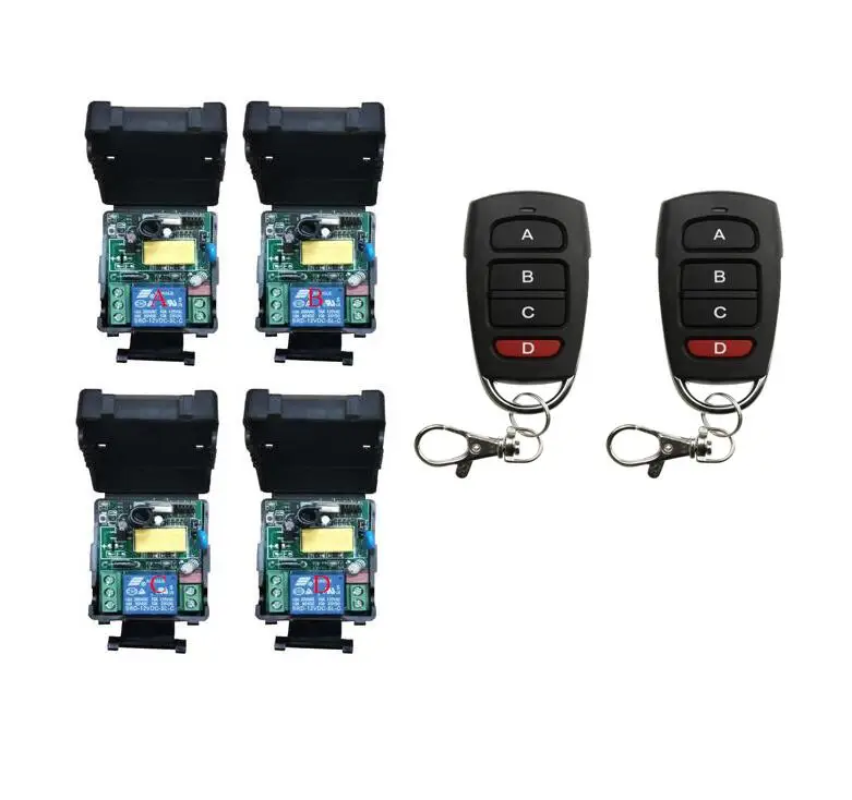

universal RF 220 v 1 ch radio 10A relay wireless remote control light switch receiver transmitter 433mhz