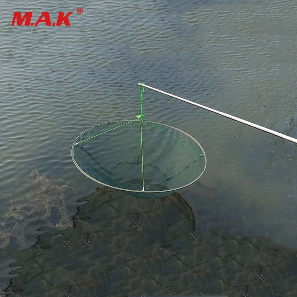 31 Inches Drop Landing Fishing Net Great Pier Harbour Pond Prawn Bait Crab Shrimp for Fishingin