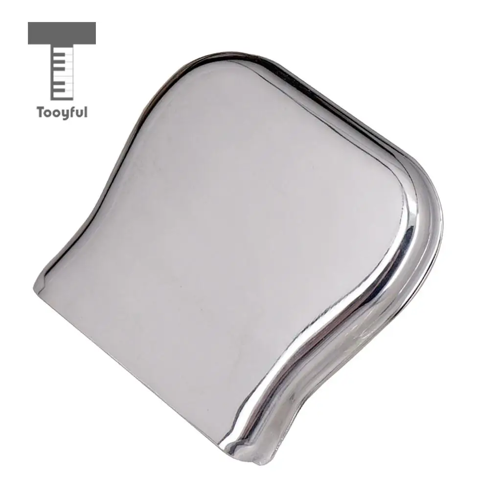 Tooyful Durable Iron Guitar Bridge Cover Protector for Telecaster Tele Electric Guitar Accessory Silver	
