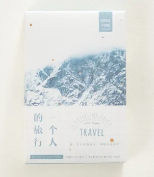 

L156- Travel alone paper lomo cards(1pack=28pieces)