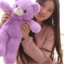 Чучело плюшевый мишка сиреневый медведь плюшевая игрушка 60 см кукла около 23 дюймов подушка l8789