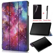 IBuyiWin магнитный складной из искусственной кожи чехол для samsung Galaxy Tab A T510 T515 10," планшет Funda Capa чехол+ подарки