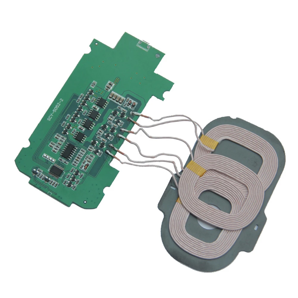 Отличная замена DIY 3 катушки Беспроводное зарядное устройство PCBA печатная плата 5 В/2A Беспроводная зарядная плата передатчика для смартфона