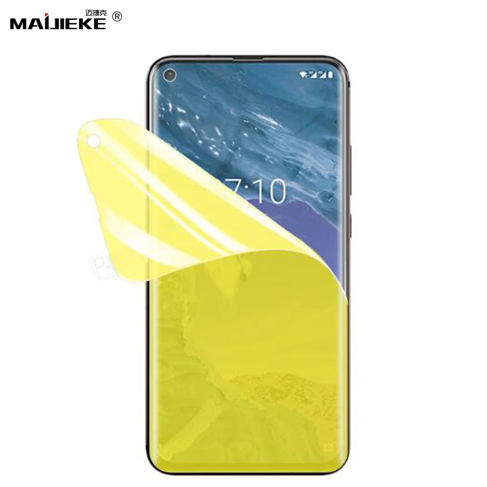 

5PCS Hydrogel Protective Film For Nokia 3.1 Plus 8 Sirocco 6 6.1 7.1 7 Plus 9 X71 Full Cover Screen Protector Not Glass