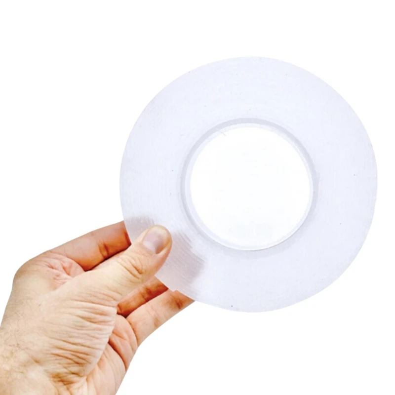 

Multifunctional Double Sided Tape Nano Transparent No Trace Acrylic Magic Tape Cleanable Reuse Waterproof Adhesive Tape