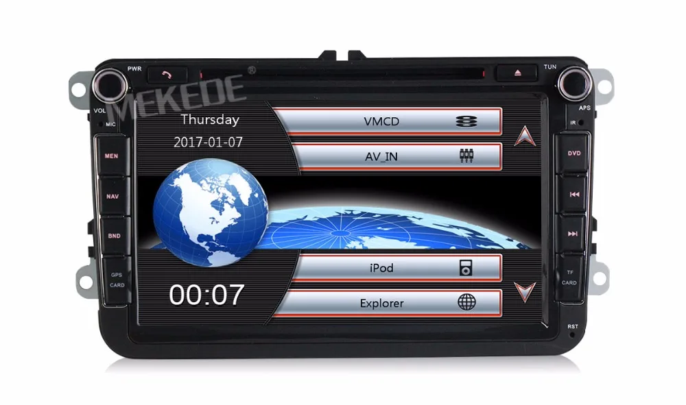 Top promotion free ship!! Built-in canbus Car DVD with GPS Navigation for VW JETTA PASSAT/B6/CC GOLF 5/6 POLO 8