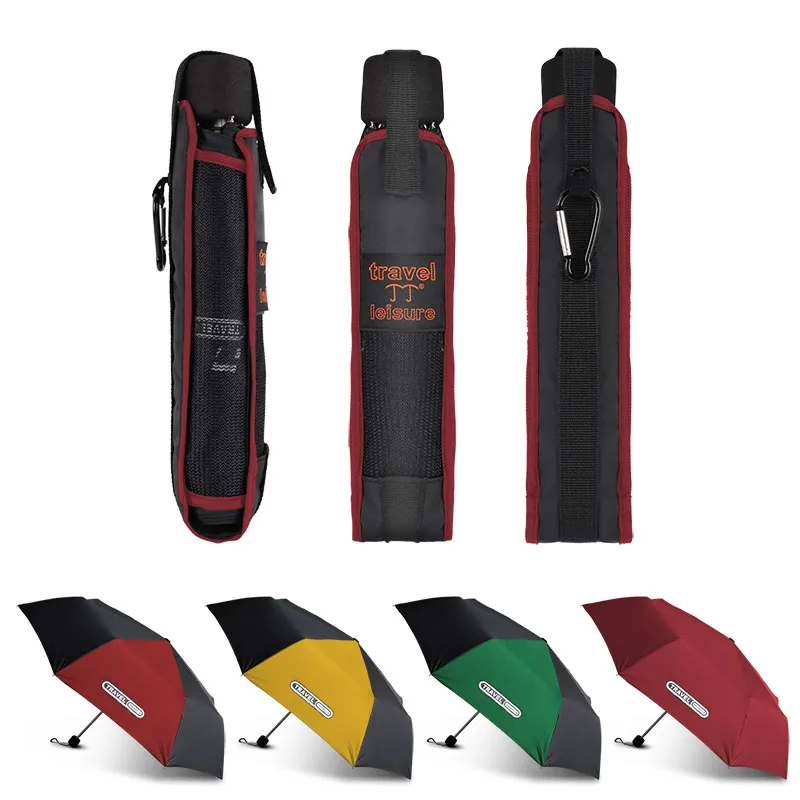 

Mini Pocket Ultralight 3Folding Travel Umbrella Rain Women Windproof Outdoor Non-automatic Umbrellas Men Parasol Dropshipping