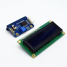 Adeept New IIC/I2C Interface with Blue Backlight LCD 1602 for Arduino Raspberry Pi ARM AVR DSP PIC Freeshipping headphones