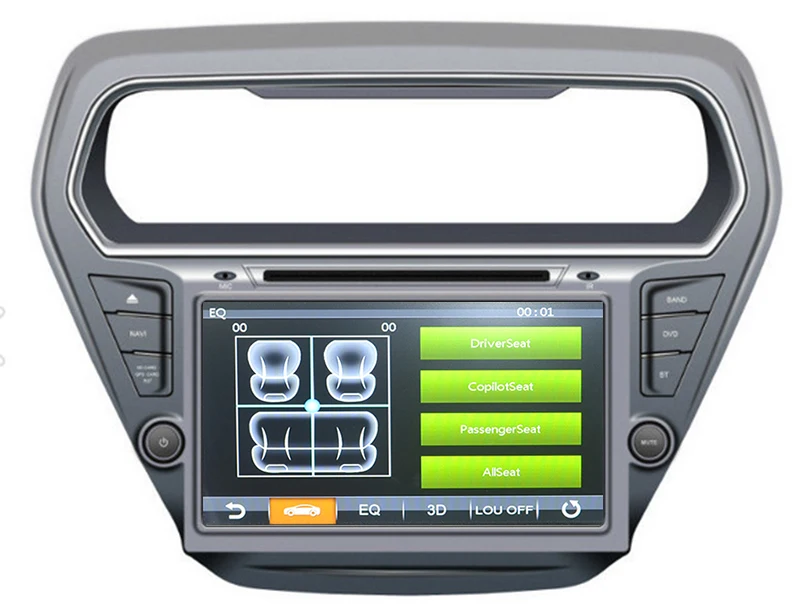 Flash Deal 8" in-dash Car DVD player with GPS navigation BT/TV USB SD AUX,audio Radio stereo,Car multimedia headunit for Ford Escort 2014 4