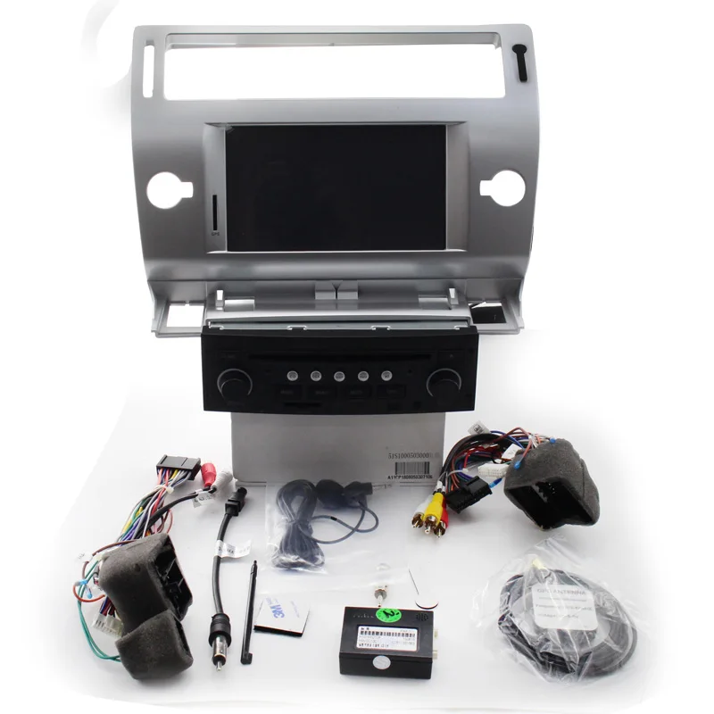Cheap 8inch Quad core Android 9.0.1 autoradio For Citroen C4 2004-2015 Auto Radio Audio Video GPS  Navigation 4