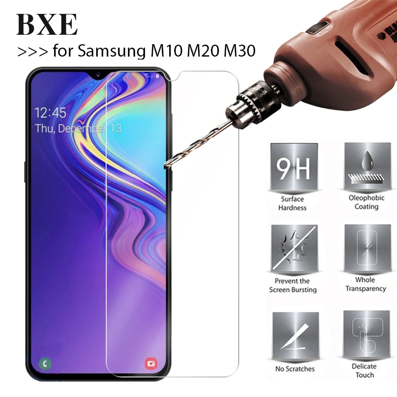 BXE 9H Защитная пленка для Samsung M10 M20 M30 M 20 защитная из закаленного стекла SM M105F M205F
