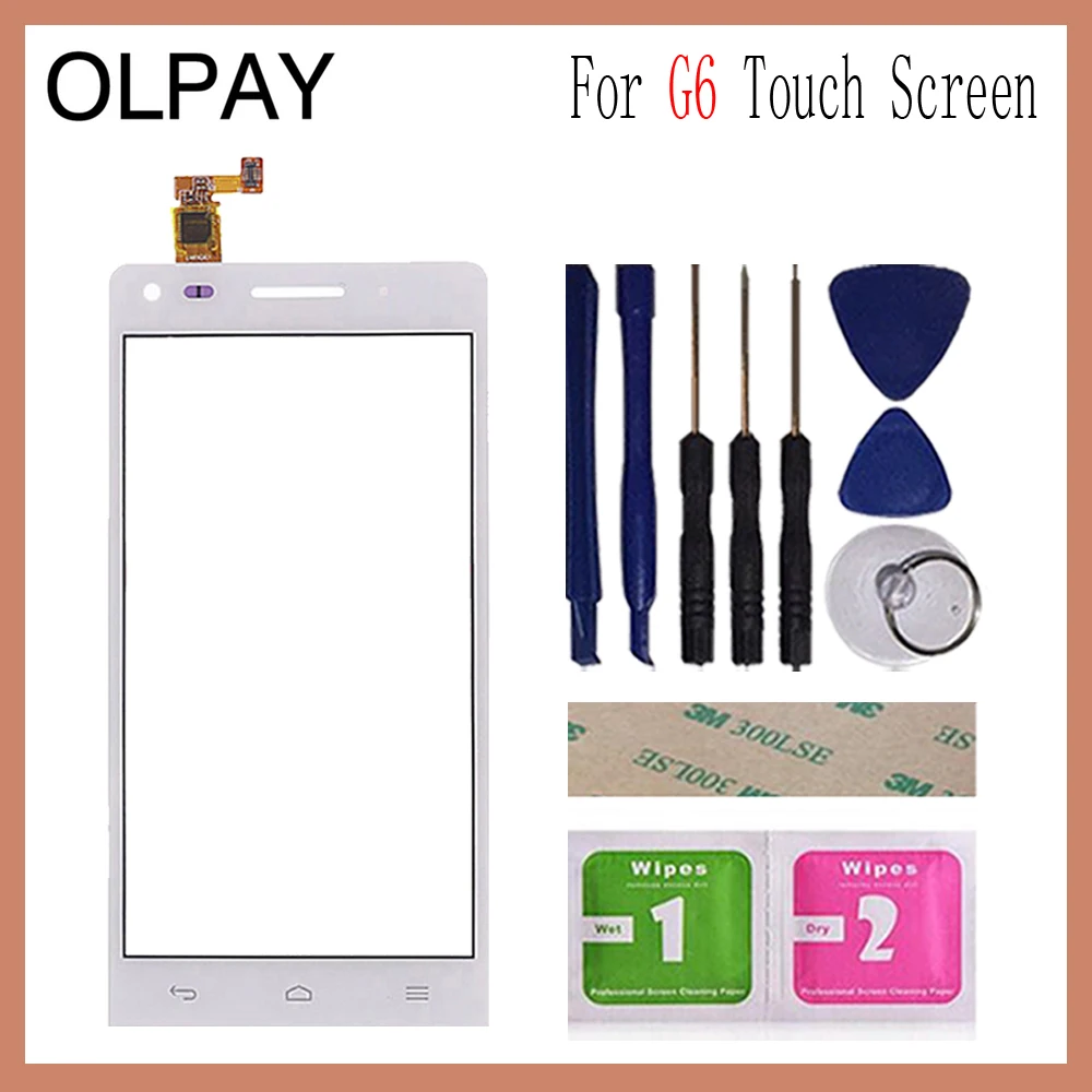 4 5 ''сенсорная стеклянная панель для HuaWei Ascend G6 сенсорный экран дигитайзер
