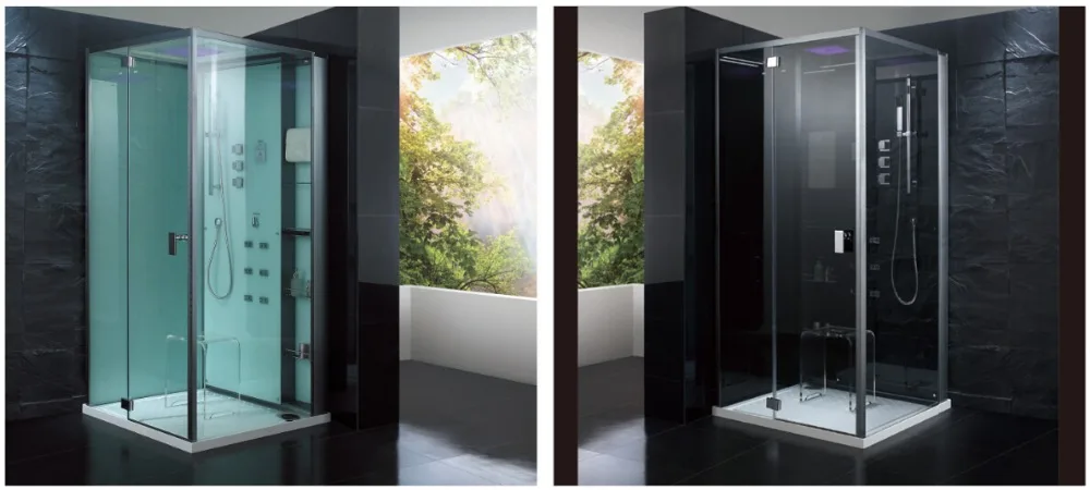Дизайн роскошный паровой душ корпуса струйный душ для ванной кабины гидромассажные массаж прогулки в сауны ASTS1081-1