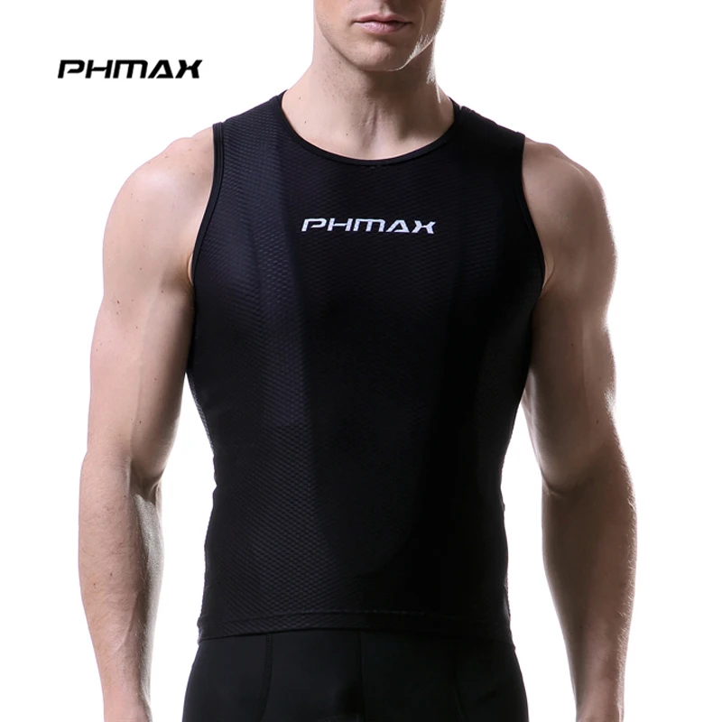 

PHMAX Fitness Cycling Base Layer Bike Clothes Wear Cycling Jerseys Top Compression Sports Tight Shirts Cycling Bicycle Clothing