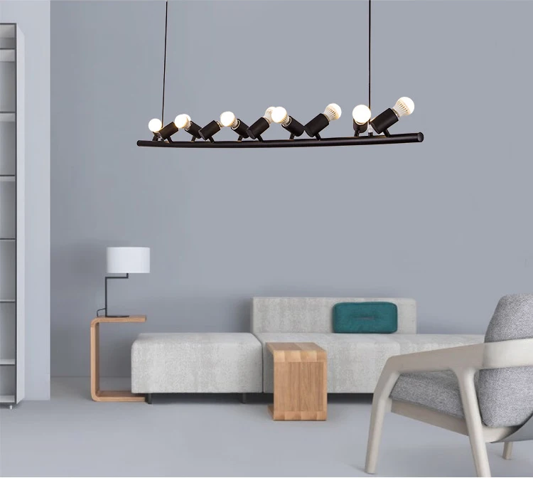 

Nordic Simple Abstract Birds E27 Led Pendant Chandelier Lighting Creative Metal Dining Room Led Hanging Lights Led Chandeliers