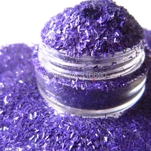 Сливы бар блески различной формы фиолетовый устойчив к растворителям блеск для лака для ногтей, и дизайна ногтей