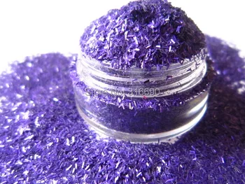 

Plum Bar Shape Glitter Purple Solvent Resistant Glitter For Nail Polish, and Nail Art