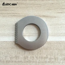 EDC GEAR Pocket Knife fire starter tools Outdoor camping survival tools Camping Pocket Military Sharp Eye Knife Silver EDC GEAR Pocket Knife fire starter tools Outdoor camping survival tools Camping Pocket Military Sharp Eye Knife Silver