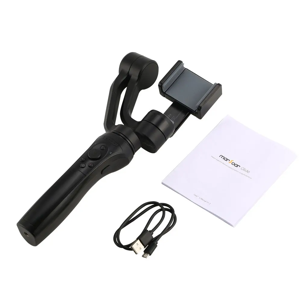

Emax MarSoar Glide 3-Axis Handheld Gimbal Video Stabilizer for Smartphone iphone VS Feiyu Vimble 2 DJI OSMO 2 ZHIYUN