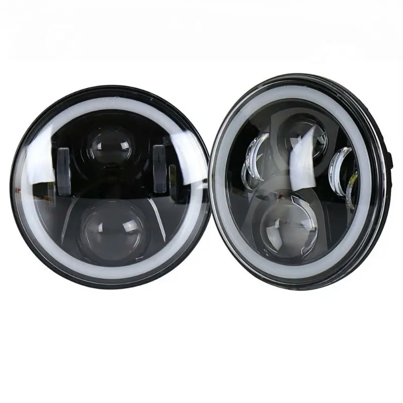 R7061 7Inch Daymaker led headlight Black6800