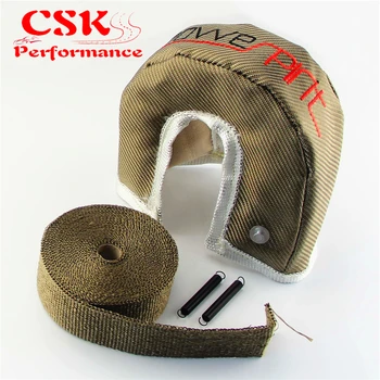 

GT30 GT35 GT37 Turbo Heat Shield Blanket Cover Wrap + 10m Manifold Heat Pipe