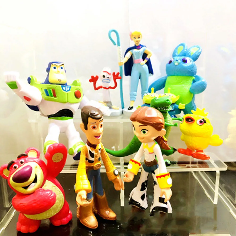 

2019 Model Action Figure Toy Story 4 Buzz Lightyear Woody Jessie Lotso Bullseye Horse Figure Toys Compatible Legoin Toy Story 4