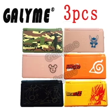 3 шт./партия, пластиковый корпус, подходит для Nintendo DSL DS Lite, Ремонтный корпус, полный комплект игры, консоль с рисунком из Амина, модель для мальчика, подарок