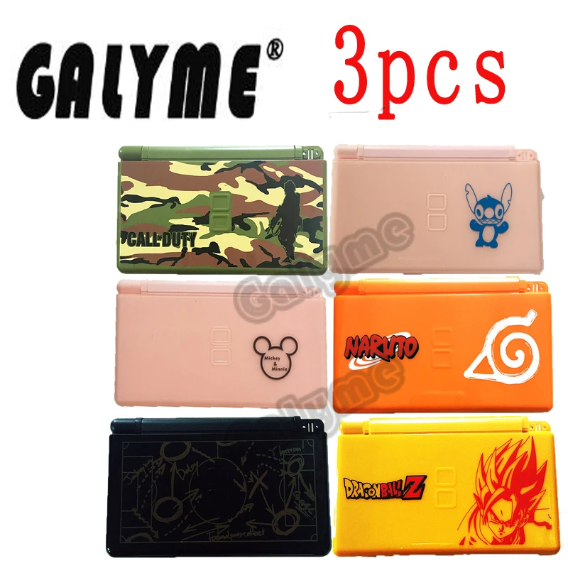 3 шт./лот пластиковый корпус подходит для Nintendo dondsl DSL DS Lite Ремонтный полный набор