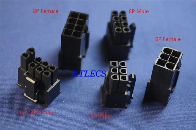 Best Quality 4.20 mm 6 8 6+2 Pin Male Female Housing PC computer Video Card Graphics Card GPU PCI-E PCIe Power Connector Plug Receptacle Best Quality 4.20 mm 6 8 6+2 Pin Male Female Housing PC computer Video Card Graphics Card GPU PCI-E PCIe Power Connector Plug Receptacle