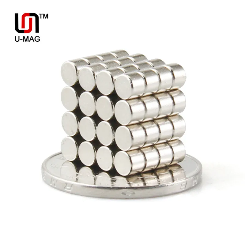 200 шт. Dia.4x3mm Сильный Круглый NdFeB диаметр 4 мм x 3 N50 Редкоземельные неодимовые