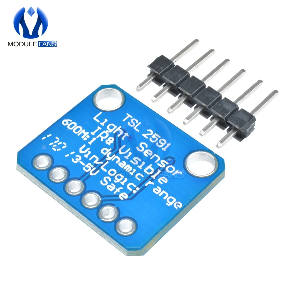 TSL2591 IIC I2C свет Сенсор Breakout модуль высокий динамический диапазон цифровое табло TSL25911FN 3,3 5 V Diy Электронные