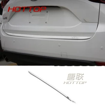 

For Mazda CX-5 CX5 2017 2018 Sticker Stainless Steel back door Tailgate trim 1pcs Car Accessories