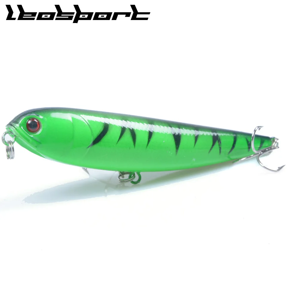 LEOSPORT 1 قطعة الصلب قلم رصاص الصيد السحر 10 سنتيمتر/15.5g توبواتر الاصطناعي الطعم Crankbaits معالجة شحن مجاني
