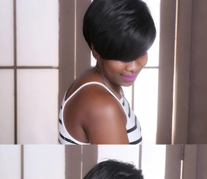 Msiwigs bobo estilo curto perucas para preto