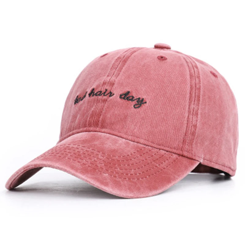 

Spring Cotton Cap Baseball Caps Hats Summer Letter Embroidery Vintage Adjustable Fashionable Caps Hat For Men and Women 2019 New