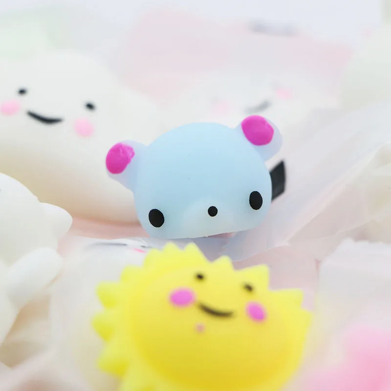 37Kind of style Soft cute animals decompress colorful stretch squishy reduce stress make people happy and 3