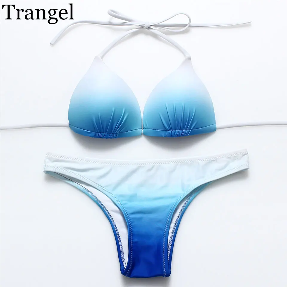 Женский купальник Trangel бикини с пуш апом 2019|suit cut|swimsuits for flat chested womensuit back neck designs |