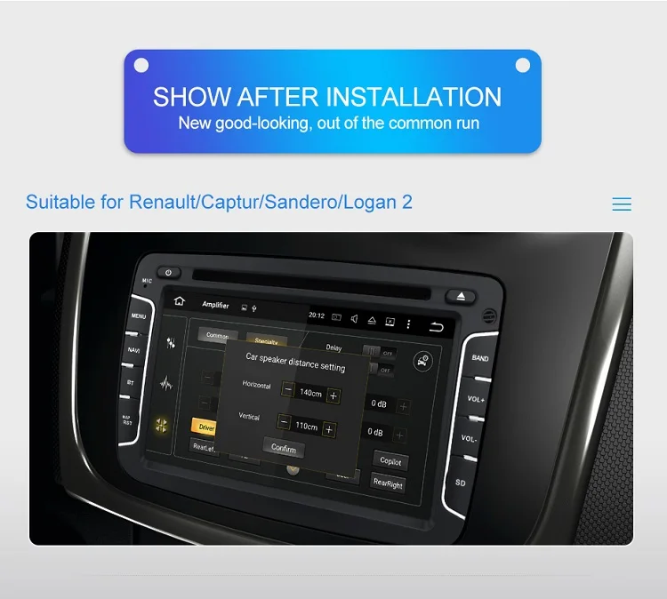Discount Isudar 1 Din Auto Radio Android 9 For Dacia/Sandero/Duster/Renault/Captur/Lada/Xray 2/Logan 2 Car Multimedia Player GPS DSP DVR 5