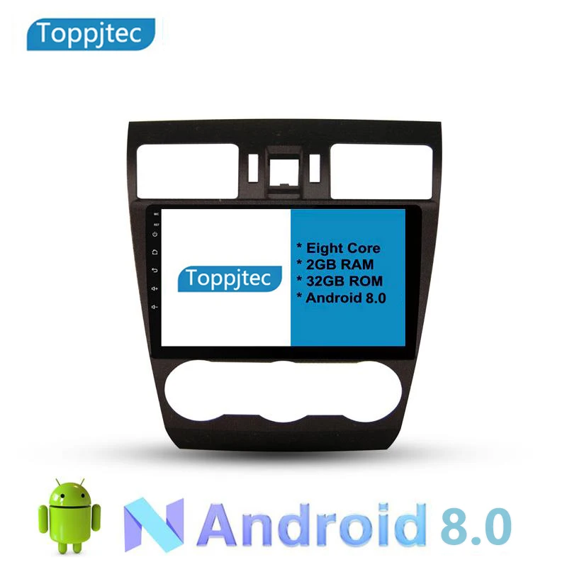 9 &quotВосьмиядерный Android 8 0 4G ram 1024*600 автомобильный gps-навигатор для Subaru Forester 2014 с