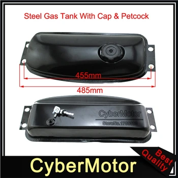 STONEDER Steel Gas Fuel Tank For Chinese 150cc 250cc Go Kart Dune Buggy 150FS 150GKH-2 150GKA-2 150GKM-2 250FS Sunl Roketa