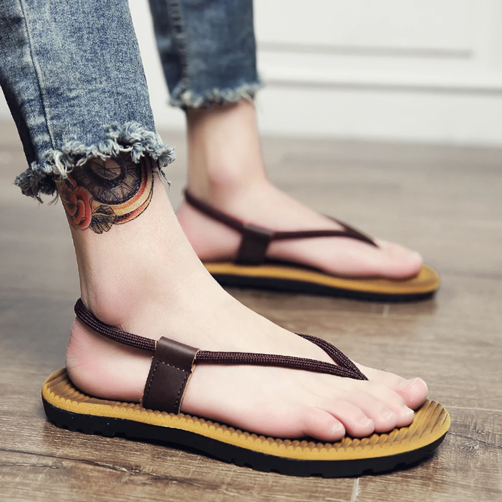 

Men Sandals Summer Beach Shoes Leisure Breathable Gladiator Sandals Male Shoes Adult Flip Flops Shoes Zapatos Hombre