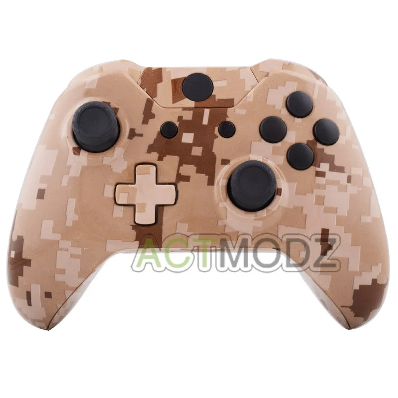 Desert Camouflage Patterned Full Shell Case Buttons for Xbox One