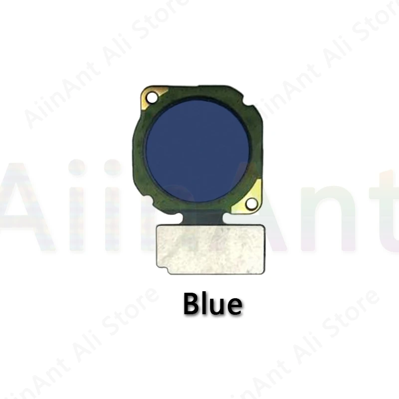 Кнопка возврата домой сенсорный ID отпечатков пальцев шлейф датчика гибкий кабель для Huawei Mate 10 Lite сенсор отпечатков пальцев Flex - Цвет: Blue