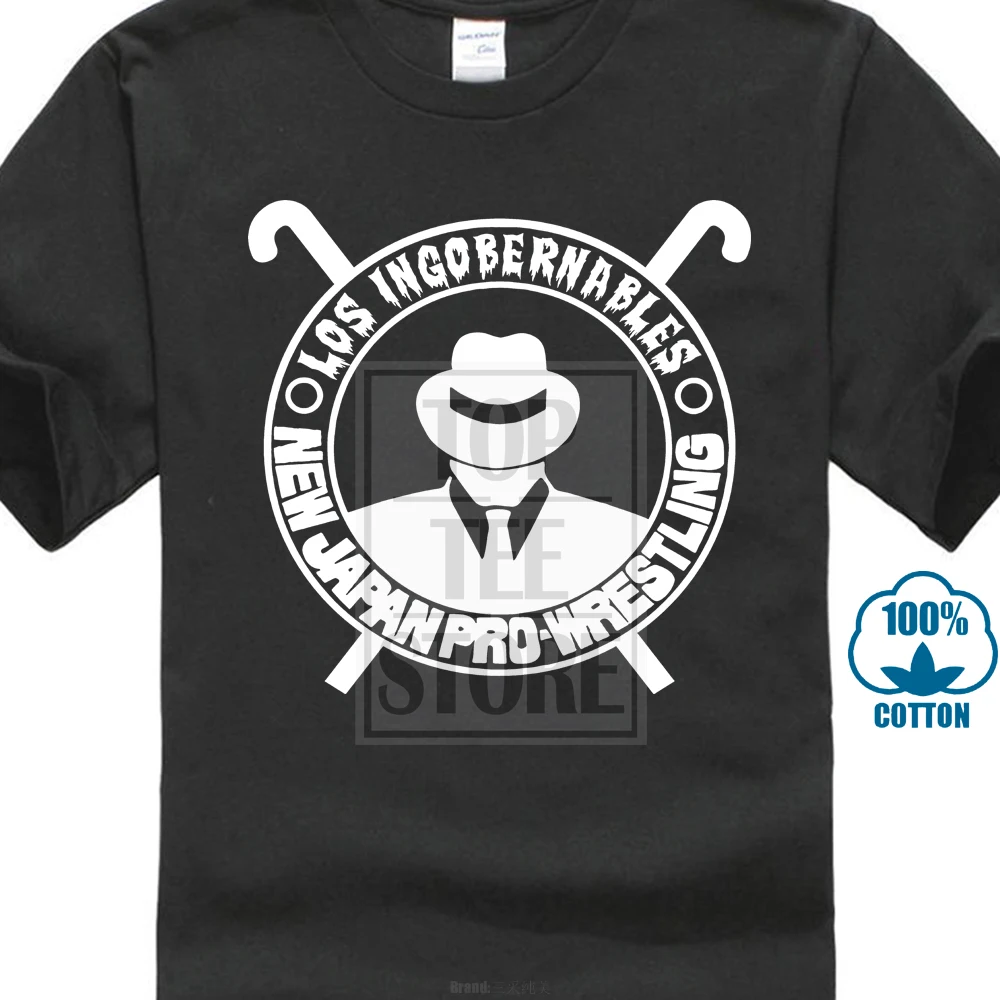 لوس Ingobernables سانادا المصارعة نايتو Bushi الماسكارا سومبرا T قميص أسود