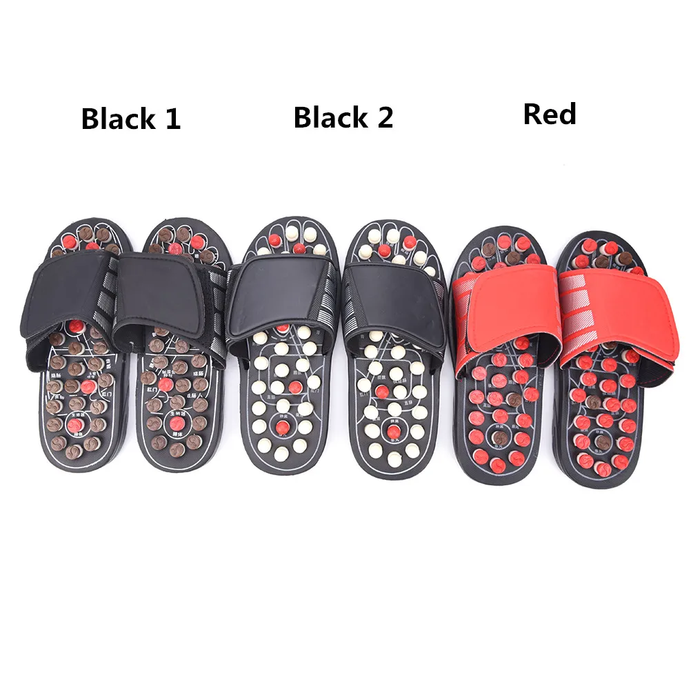 Foot Massage Slippers Health Pebble Stone Massager Shoes Sandal Massages Reflexology Feet Elderly Healthy Care Product Shoe